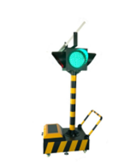 七里河太阳能移动信号灯