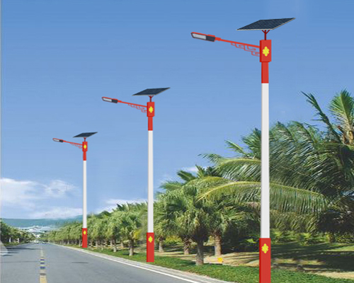 七里河民族特色路灯