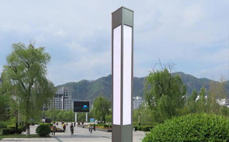 公园安装太阳能七里河景观灯怎样布光更亮